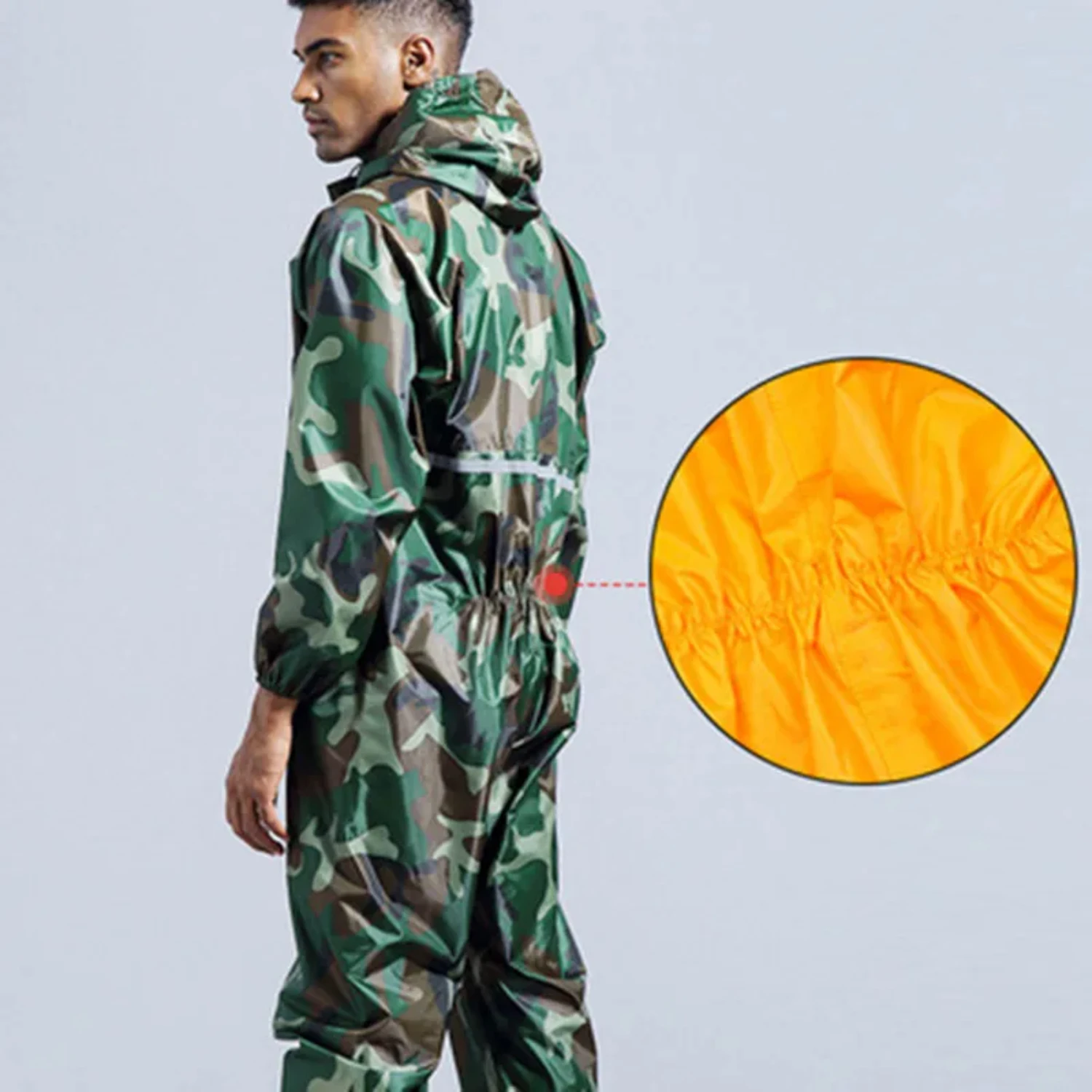 Conjoined Raincoat overalls Ho - Motorcycle Rain Suit 评论和价格