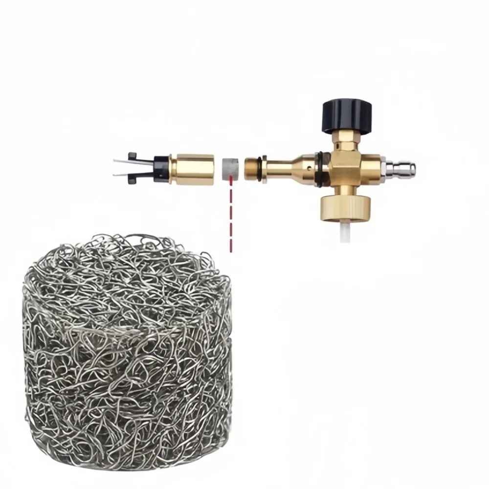 6pcs Car Wash High Density Foam Cannon Lance Stainless Steel Mesh Filter Tablet 3.7g Replacement for Foaming Maker Accessories - view 6