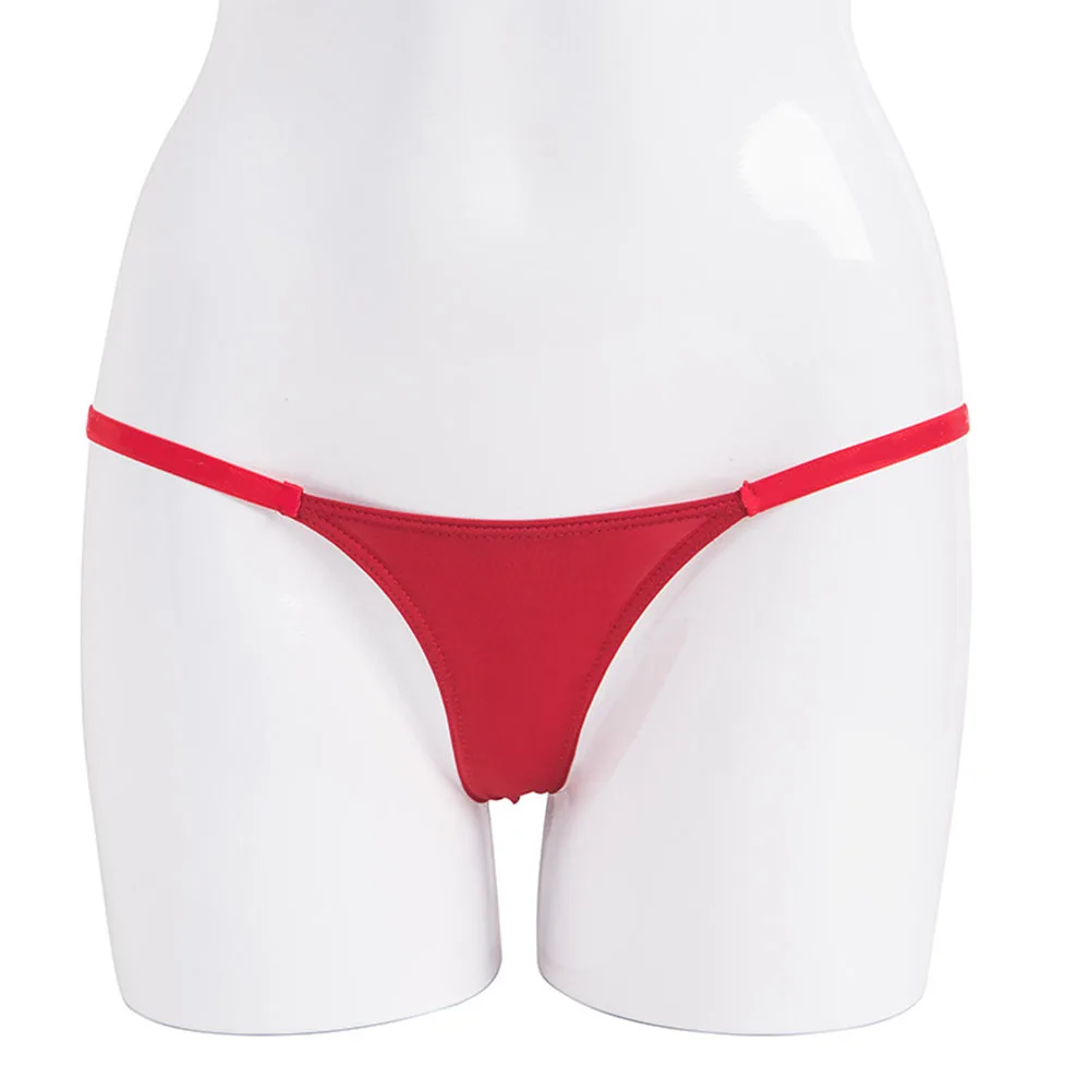 Majtki damskie typu T-back z niskim stanem, elastyczne, bawełniane, stringi, seksowna bielizna, stringi typu G-string.