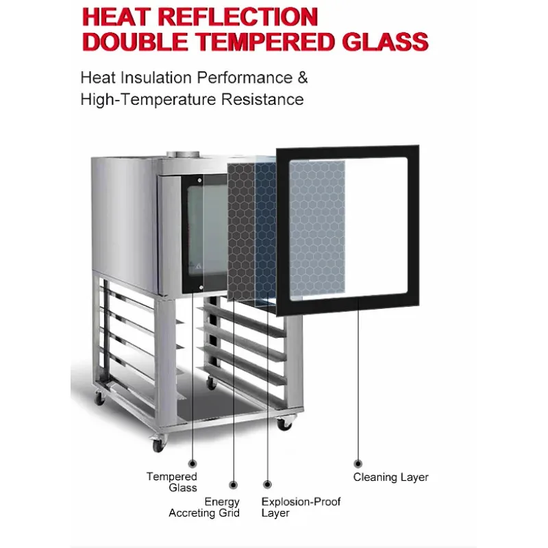 

Высококачественная новая электрическая конвекционная печь парового типа для выпечки в пекарнях