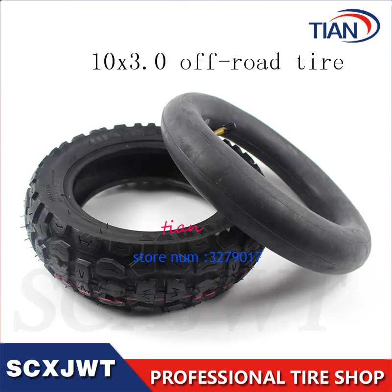 10x3 inch Off Road City Road Pneumatic Tire Inner Tube Inflatable Tyre for Electric Scooter Speedual Grace 10 Zero 10x3.0 10*3.0