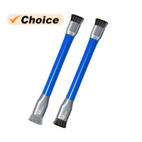 MaAnt M090A M090B Phone Repair Brush Double Head Hard Bristle Steel Wire Anti Static Heat Proof Motherboard Cleaning Repair Tool