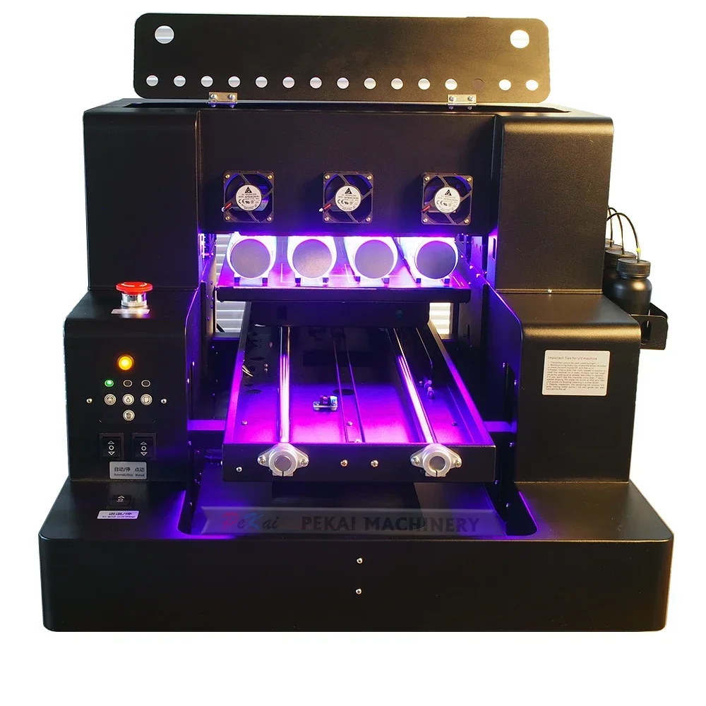 A3 Size UV DTF Multi-functional Printer Machine with a Bottle Holder