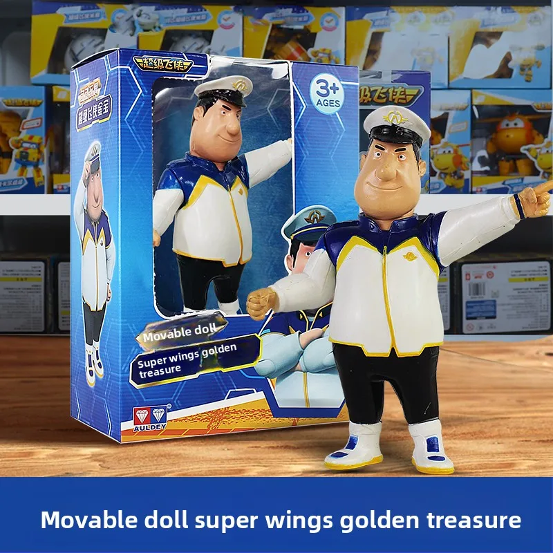 AULDEY, Super Wings, Super Flying Man, Muñeca Móvil, Jinbao, Ángel, Muñeca, Juguete, Figura, Muñeca Modelo.