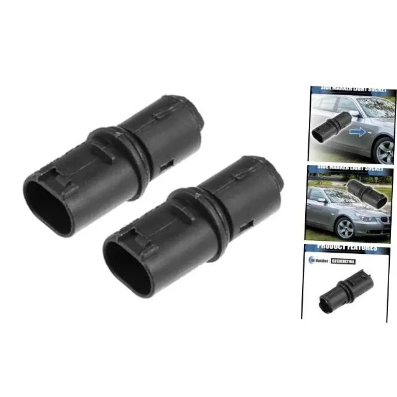 1/2Pcs 63138382104 For BMW Mini Cooper F55 F56 R55 R56 R6 Car Clearance Light T10 Bulb Lamp Holder Socket Accessories