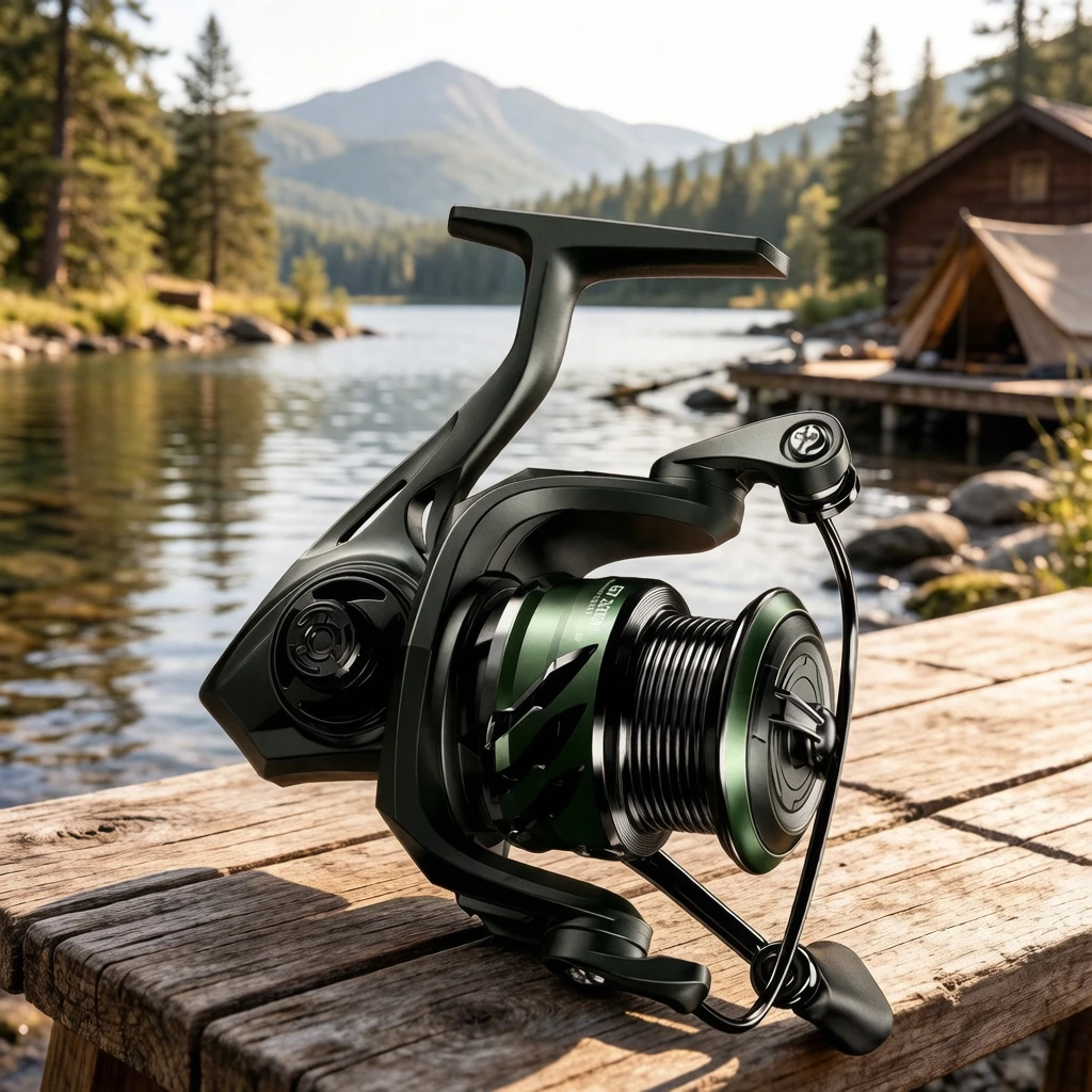 spinning-reel-for-lure-fishing-long-cast-saltwater-freshwater-with-shallow-spoolsmooth-drag-system-durable-corrosion-resistant