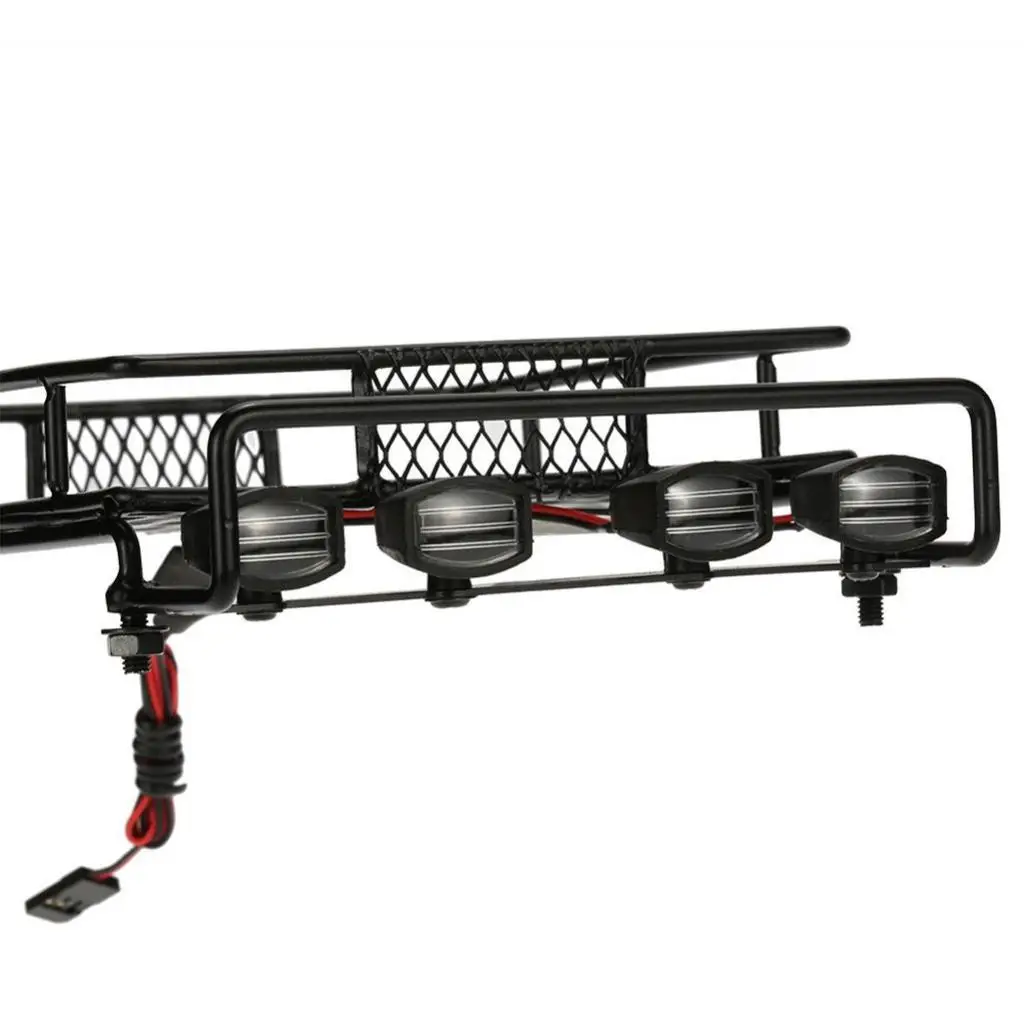 RC 업그레이드 부품 랙 흰색 LED 조명/12 CC01 축 방향 SCX10