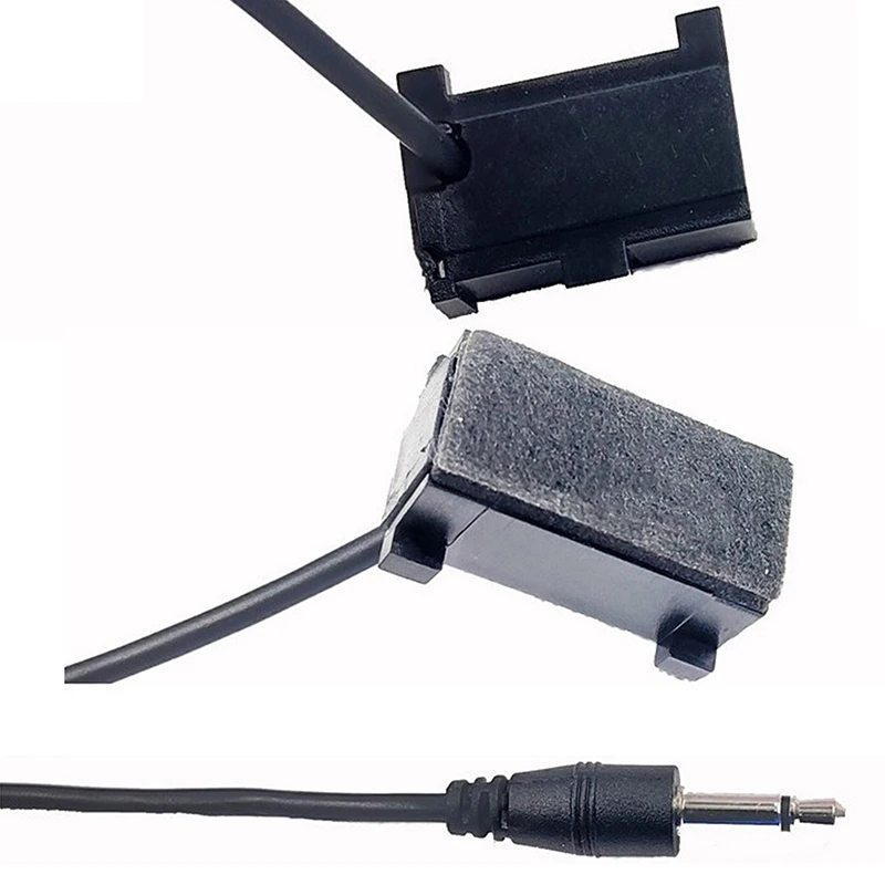 Microfono con clip audio per auto Spina jack da 3,5 mm Mini microfono esterno cablato Console sopraelevata per golf Aftermarket Android Multimedia