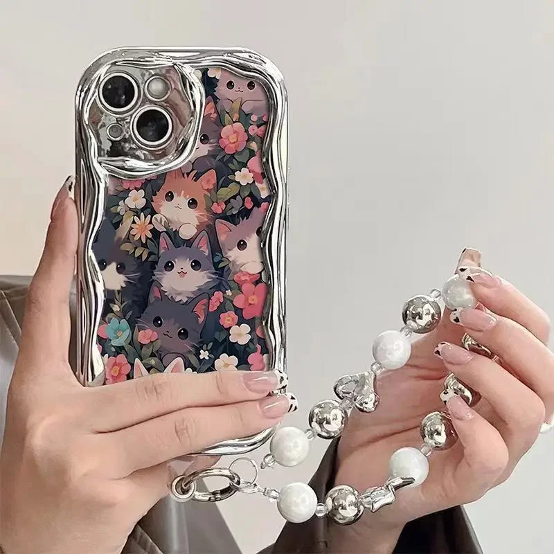 Flower Cat Phone Ca… - image