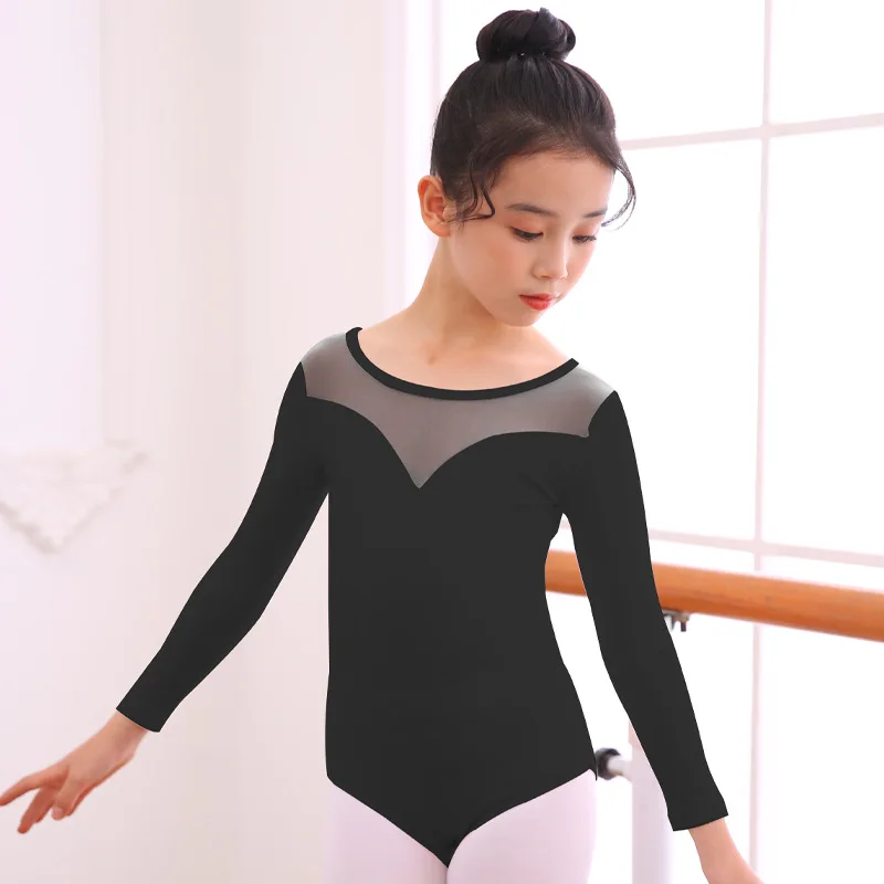 Infant Girls Ballet Long Sleeve Leotard Children Bodysuit Ballerina Dancer Costumes ballet costume