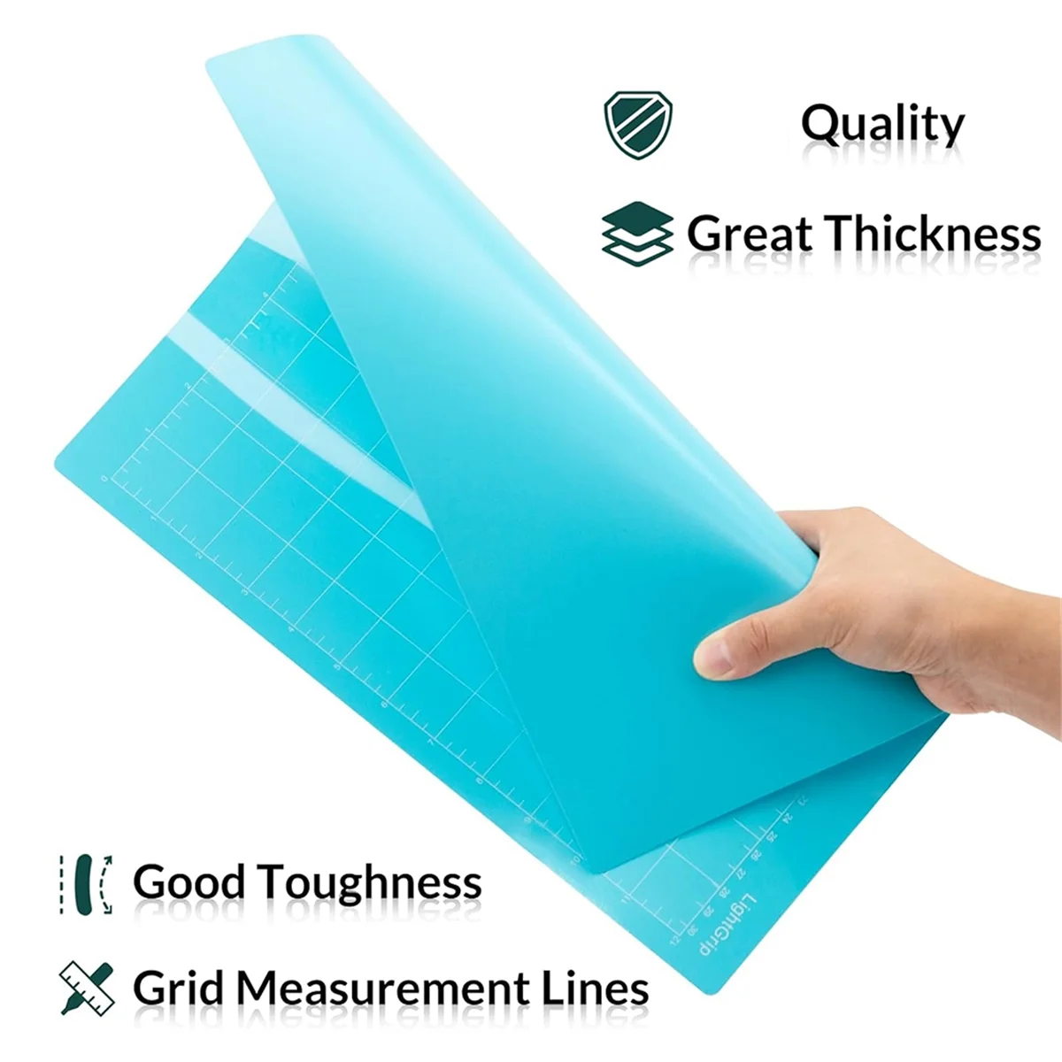 

L33A_4 Pack 12x12 Inch Cutting Mats for Explore Air 2/Air/One/Maker, Adhesive Sticky Replacement Cut Mats