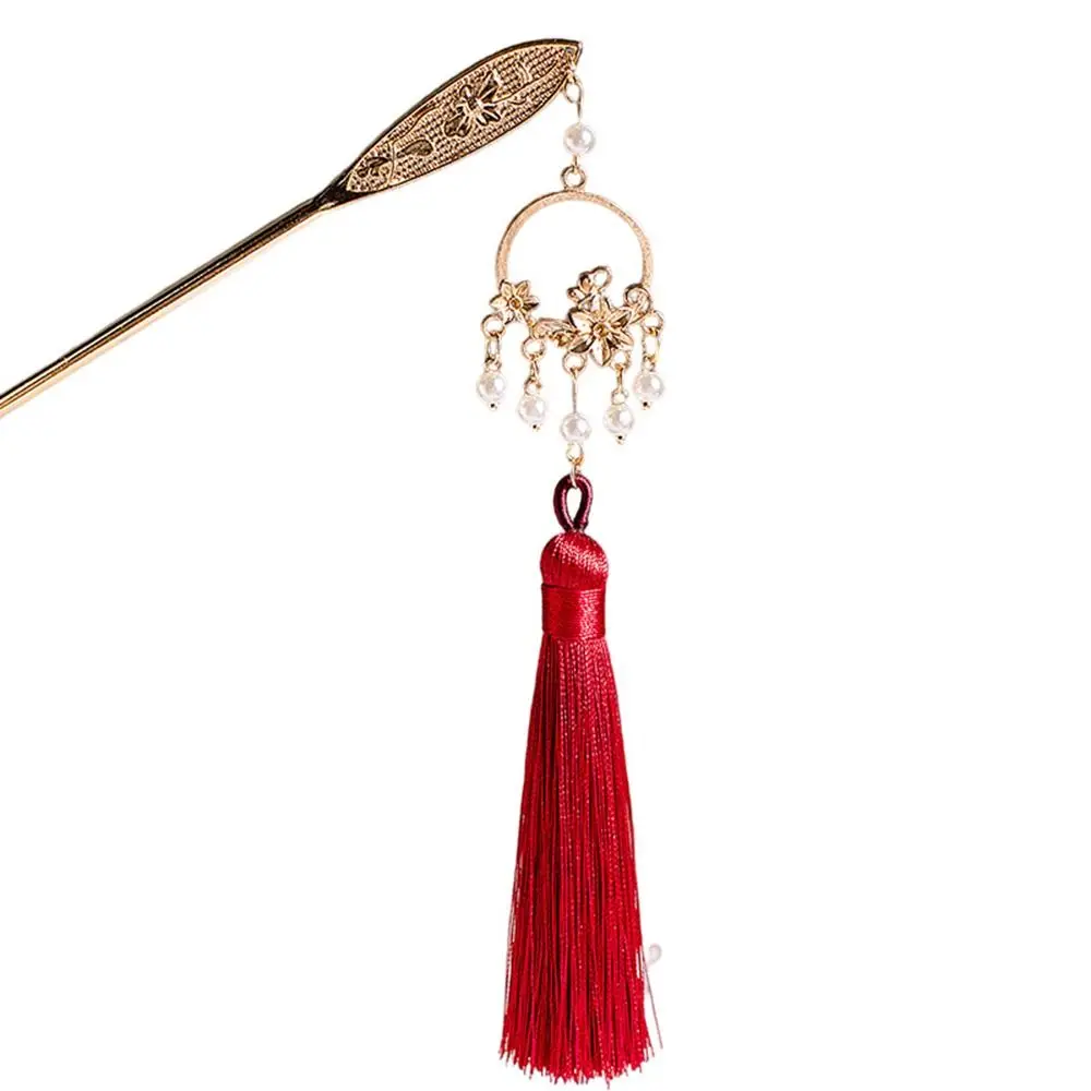 

Опора для женщин, жемчужный диск для волос для невесты, головной убор, головные уборы ханьфу, заколки для волос, женская вилка для волос, кисточка, палочка для волос, аксессуары для волос