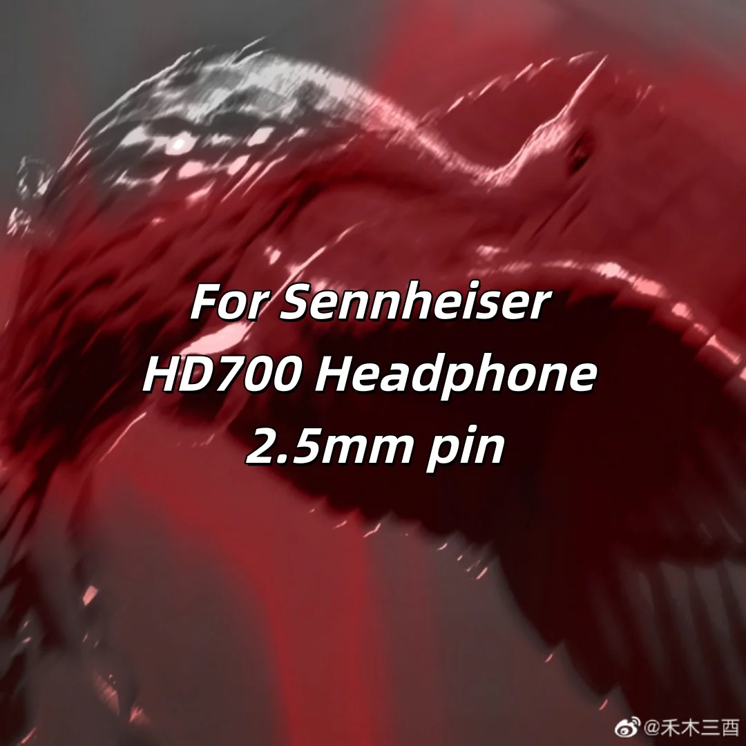 

4-жильный кабель для наушников Sennheiser HD700 с графеновым покрытием 7N OCC 1,8 мм, 2,5-мм штекер, коаксиальная защита, смешанный провод 7773