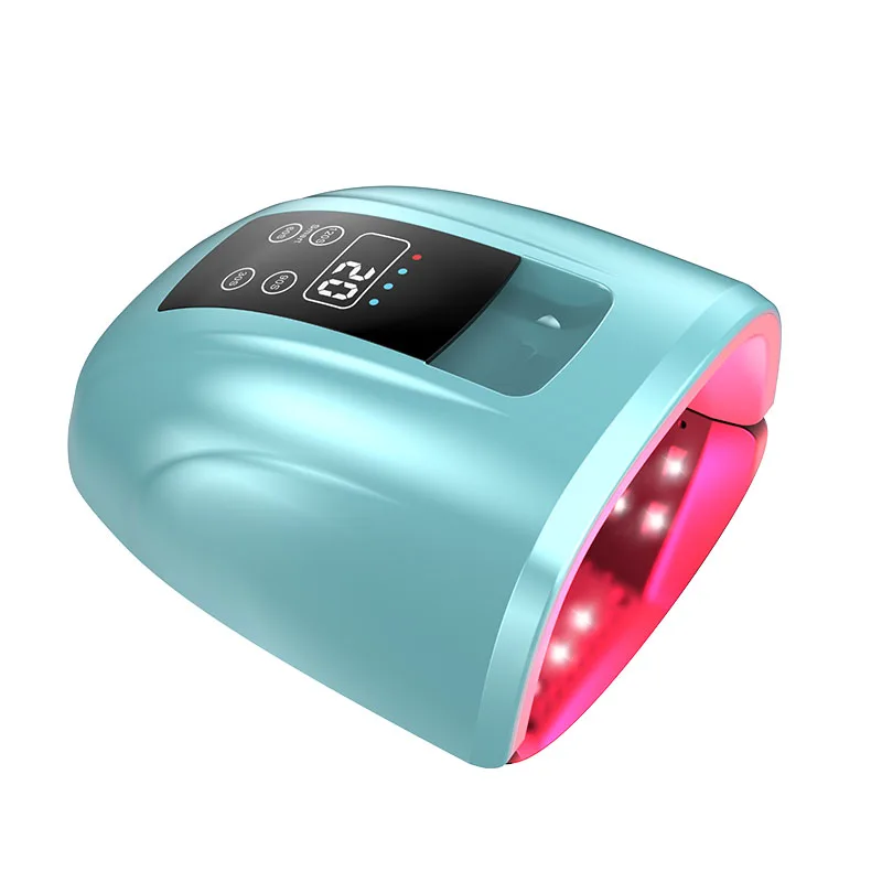 Secador de Gel UV LED Profesional, lámpara de uñas recargable, inalámbrica, para salón de manicura, 90W