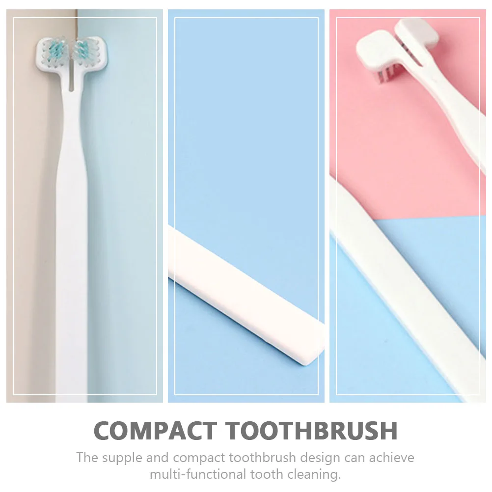 

8 Pcs Double Head Pet Toothbrush Cleaning Toothbrushes Nylon Dog Dental Comfortable Cat