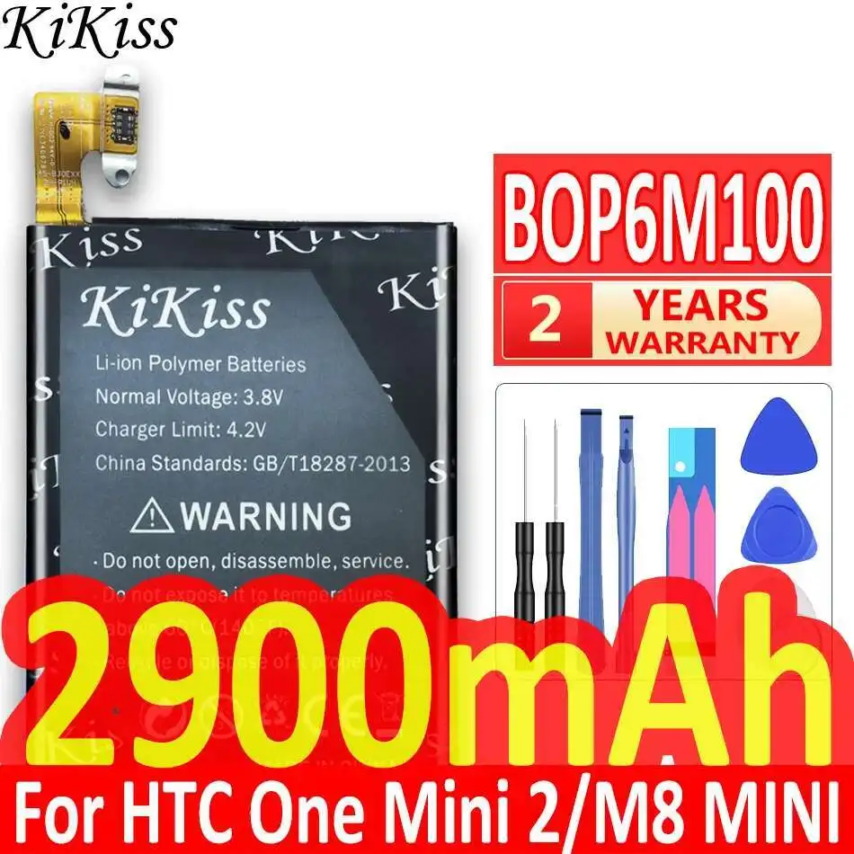 

Быстрая зарядка 2900 мАч BOP6M100 для аккумулятора мобильного телефона Htc One Mini 2 M8