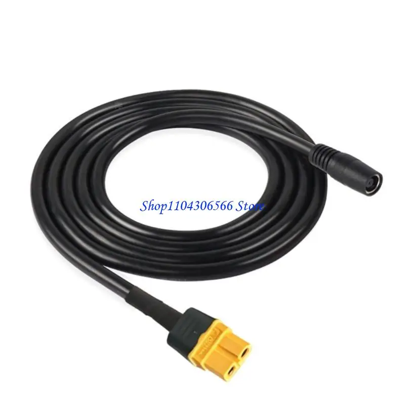 02DD Flexible XT60 Connectors To DC7909 Female Power Cord 14AWG Copper Wire For Energy Systems