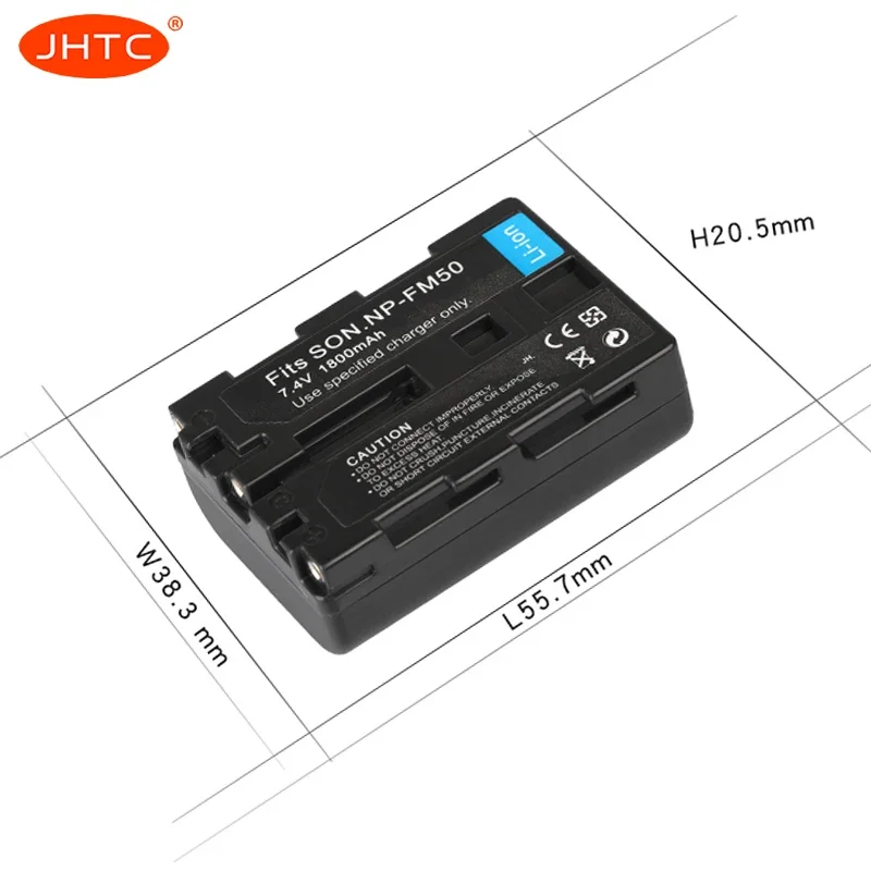 NP FM50 NP-FM50 بطارية الكاميرا لسوني NP-FM51 NP-FM30 NP-FM55H DCR-PC101 A100 DCR-PC103 DSLR-A100 بطاريات FM50 1800mAh