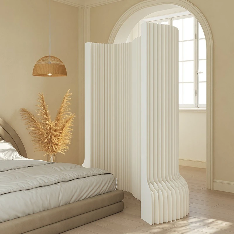 

Screen partition living room foldable mobile entrance modern simple
