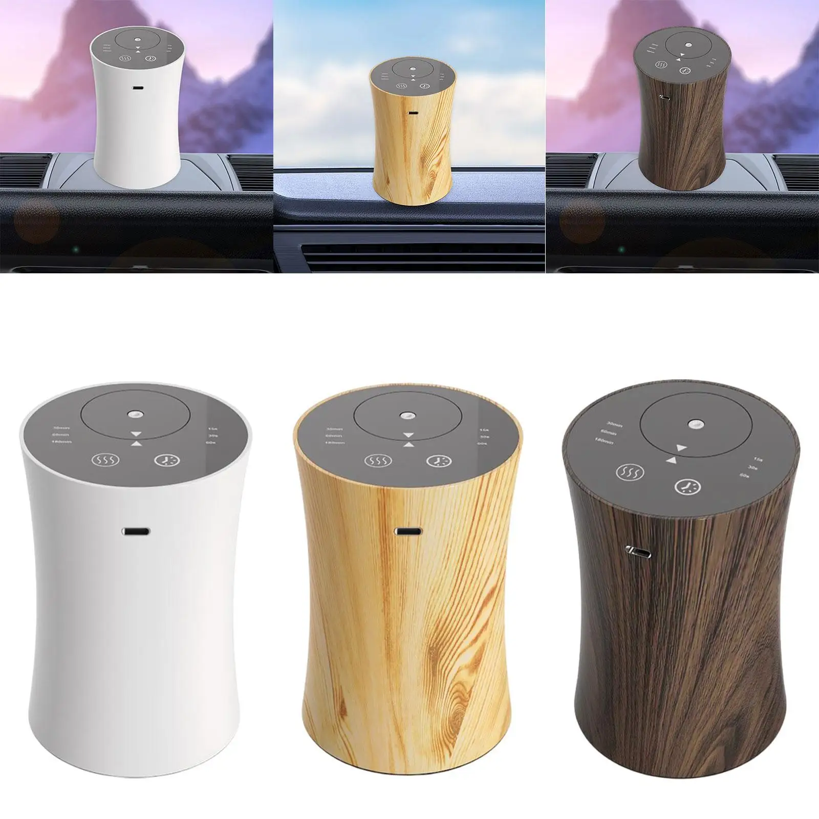Waterless Essential Oil Diffuser Car Diffuser for Home Hotel Living Room