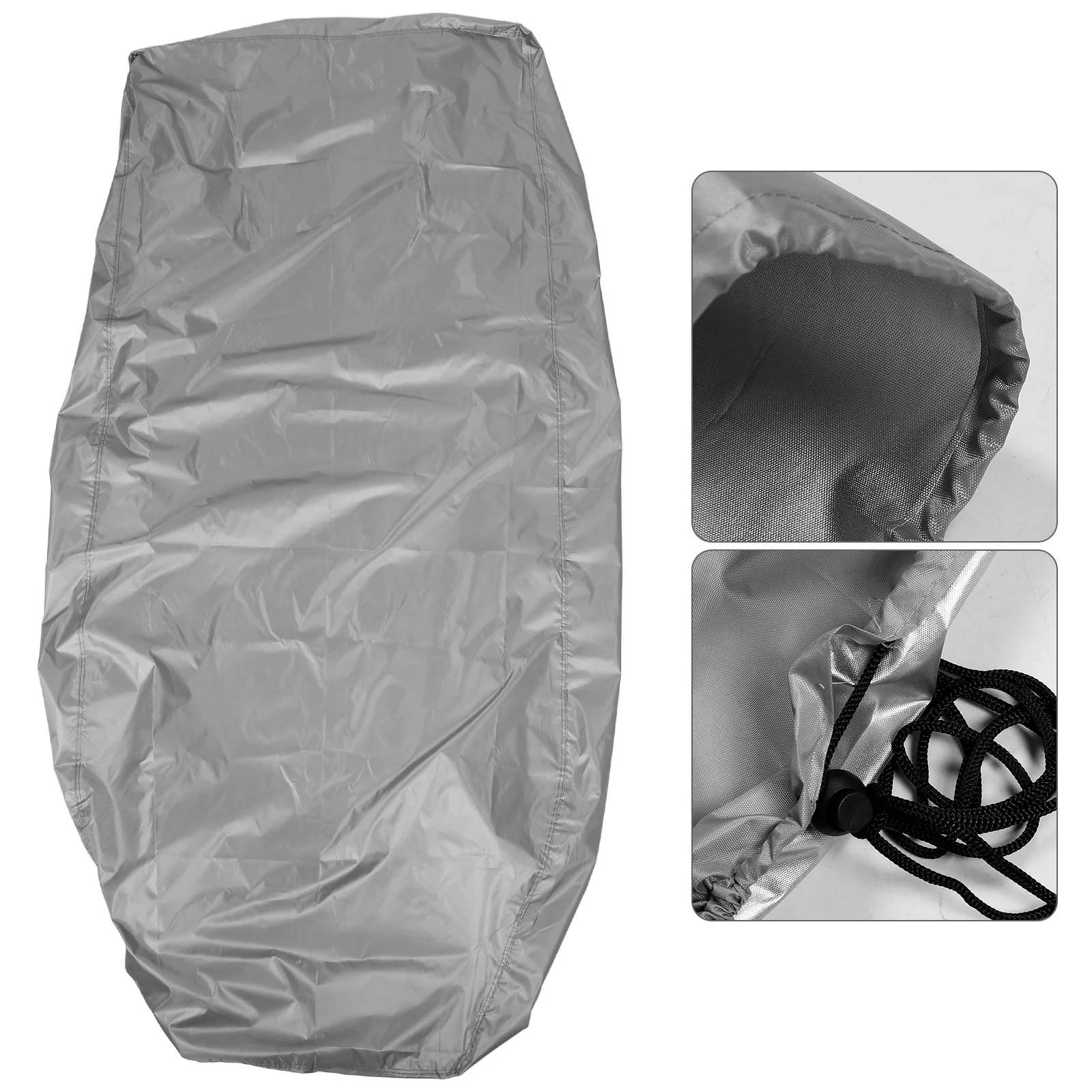 Waterproof Heavy Duty Boat Cover Protective Marine Cover for Fishing Boats Kayak Inflatable Small Boats Outdoor Use