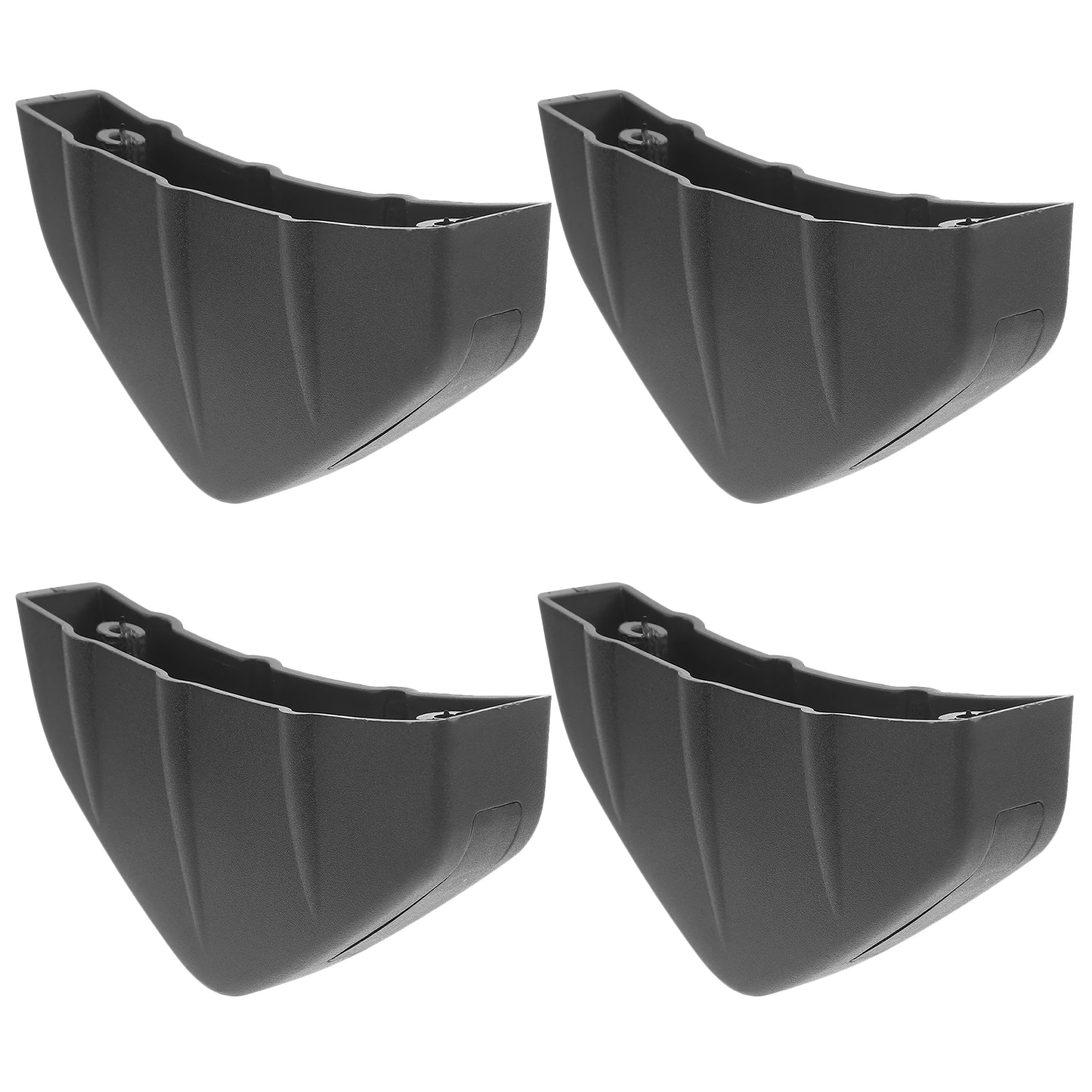 

4pcs Rear Lip Diffuser Spoilers Universal Car Exterior Accessories PP Material Reduces Wind Resistance Enhances Stability