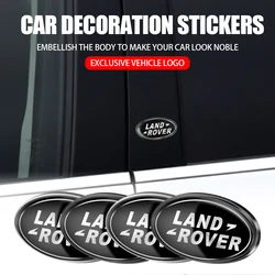 1Pcs 3D Car Aluminum Alloy Car Body Side Window Styling Badge Stickers For Land Rover Discovery 2 4 Supercharged Defender Evoque