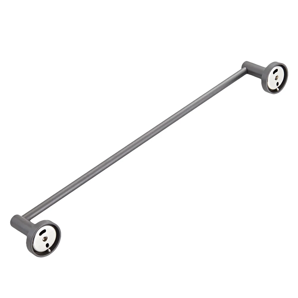 Wall Mounted Towel Rack Copper Storage Bathroom Organizer Racks Hanging Punch Free Holder Electroplated Durability Retro Style