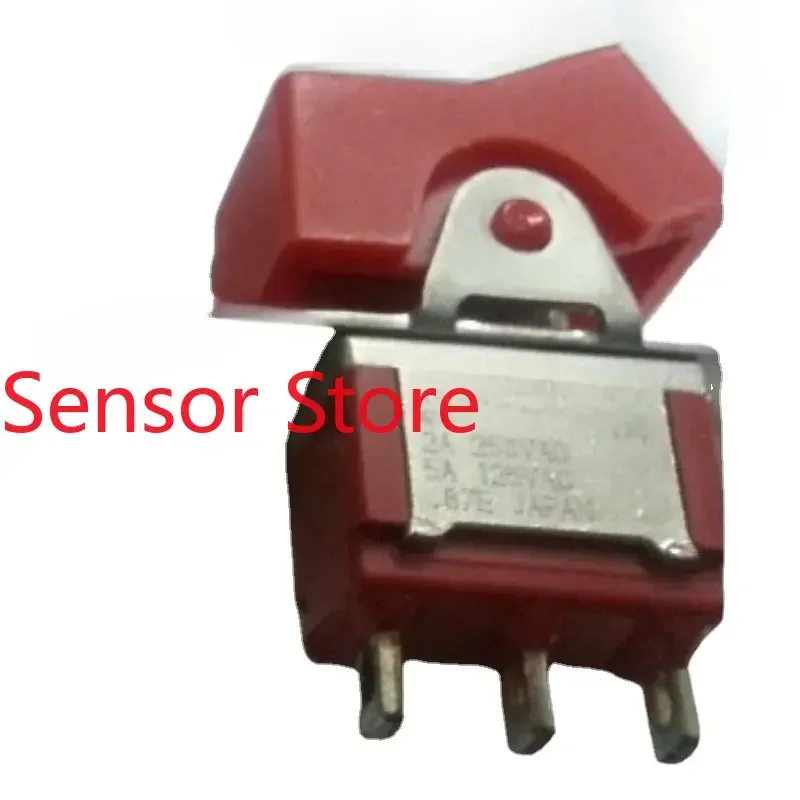 

10PCS Rocker Switch, Shake Head 3 Pins, 2nd Gear Button 2A250V, 5A125V