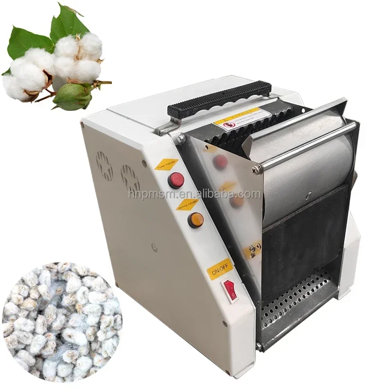 High Quality Cotton Seed Thresher Home Use Small Cotton Processing Equipment Cotton Cleaning Machine