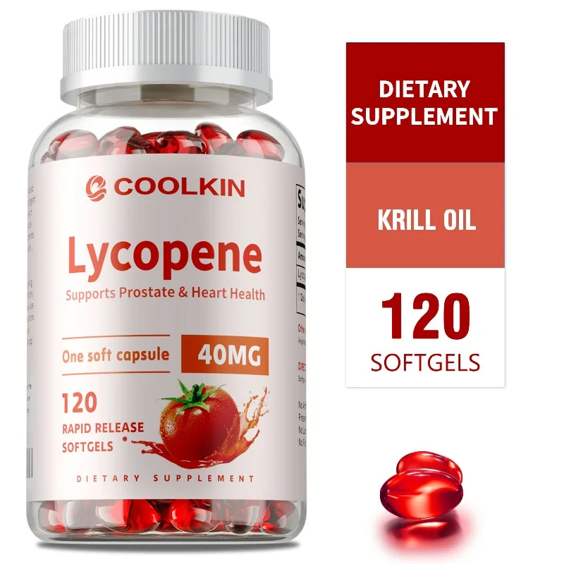 

Lycopene Capsules - Prostate Health, Urinary Tract Health, Enhance Immunity,Tomato Extract,Gluten-Free