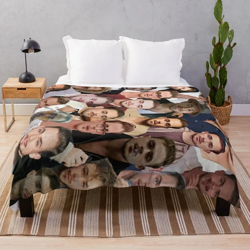 Dacre Montgomery Photo Collage Throw Blanket Bed Decorative Sofa Summer Blankets