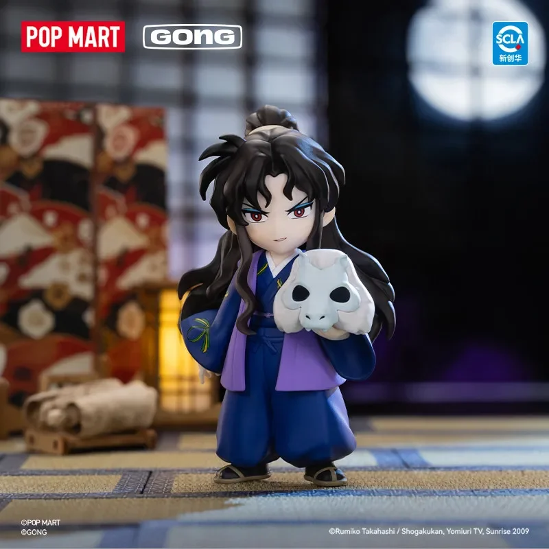 POP MART GONG Inuyasha Warring States Journey Serie Blind Box Überraschungstüte Desktop-Dekoration Niedliches Modell Geschenk Blind Bag Spielzeug