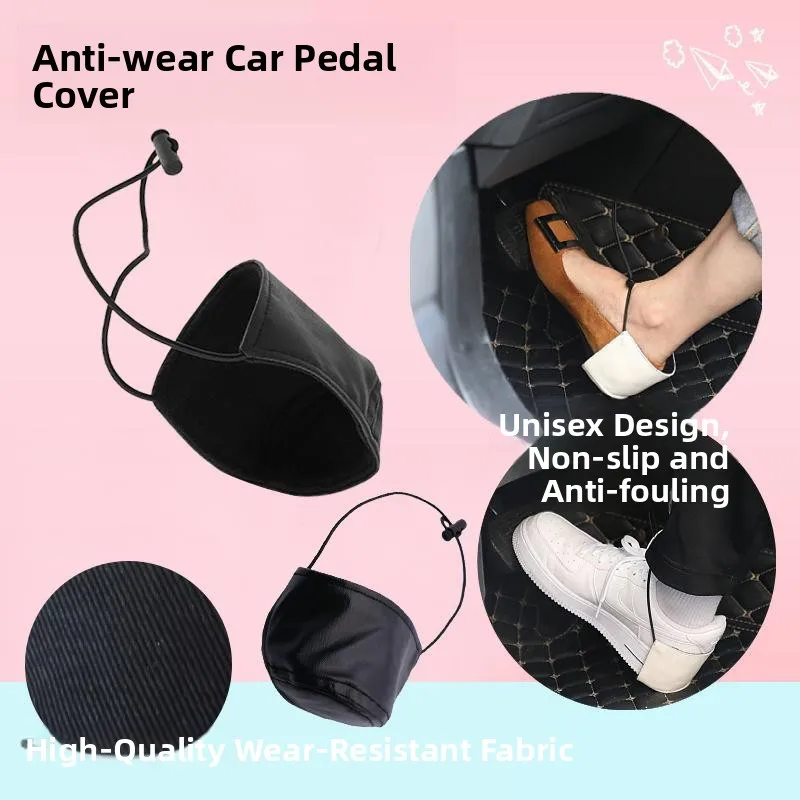 

Driving Car Foot Heel Cover Anti-wear Flat Bot oe Heel Protector Dir Proof Car Use oe Covers Footwear Accories