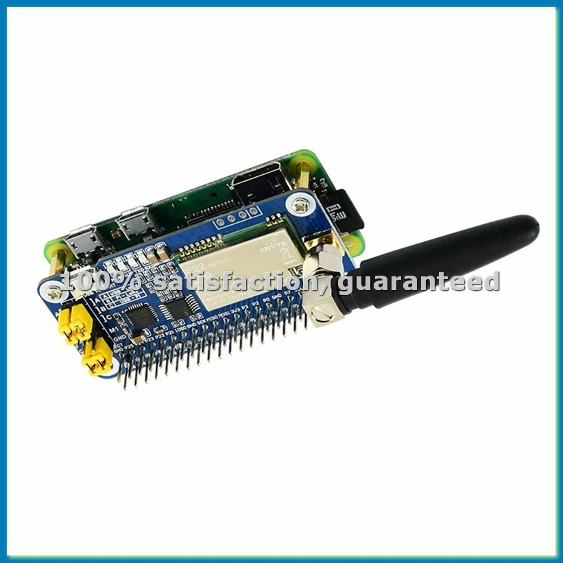 

SX1262 LoRa HAT для серийных плат Модуль связи диапазона частот 915M Поддержка передачи данных-VVNB