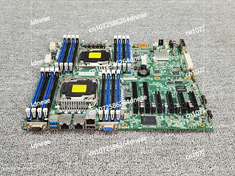 Be Suitable for Lenovo Dual-way X99 Server Motherboard C612 Chip E-ATX 2680v4 Supports Independent Nvme Startup