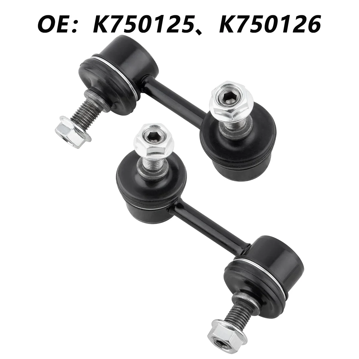 

K750125+K750126 Pair REAR Left Right Stabilizer Sway Bar Links for Honda Civic Fit Acura ILX CSX All Models 52321-SNA-A01