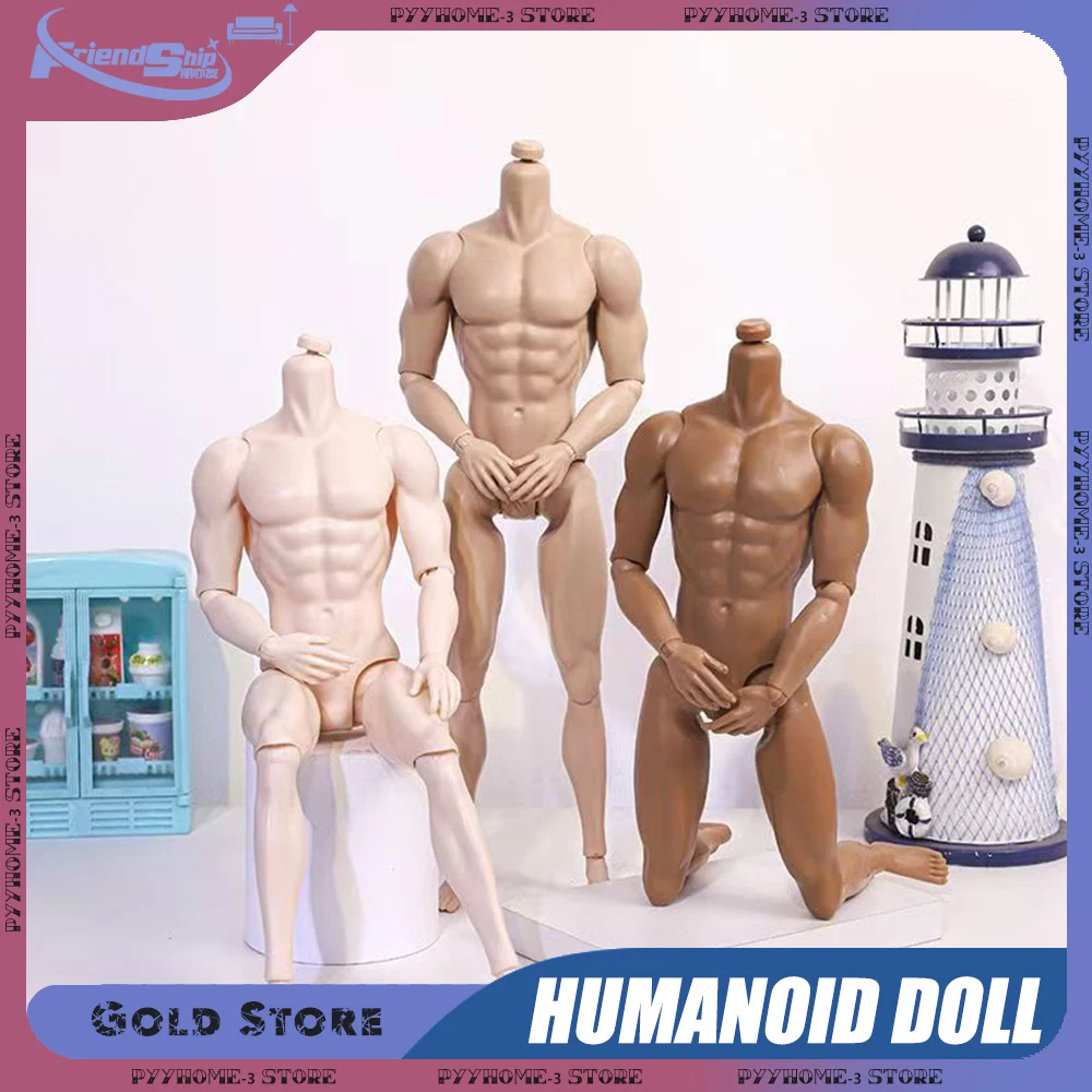 

Экшн-кукла, мышечная мужская модель, безголовное тело, сустав, многоцветный выбор, съемная мужская игрушка, наряд, аксессуары для кукол-гуманоидов