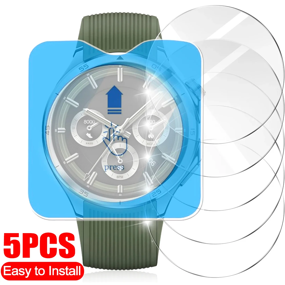 

Простая установка пленки из закаленного стекла для OnePlus Watch 3, защита от царапин, ультра-HD-защитные пленки для экрана OnePlus Watch 3, чехлы