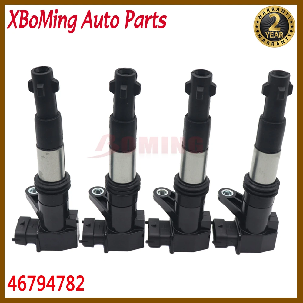 Car Ignition Coil Kit 46794782 0221604103 For ALFA ROMEO 156 159 GT GTV Spider 916C 916S 932 937 2.0L JTS