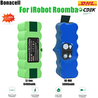 14.4V 6400mAh 5000mAh Vacuum Cleaner Battery For iRobot Roomba 500 600 700 800 900 series 14.4 V 620 650 770 780 580 batteries