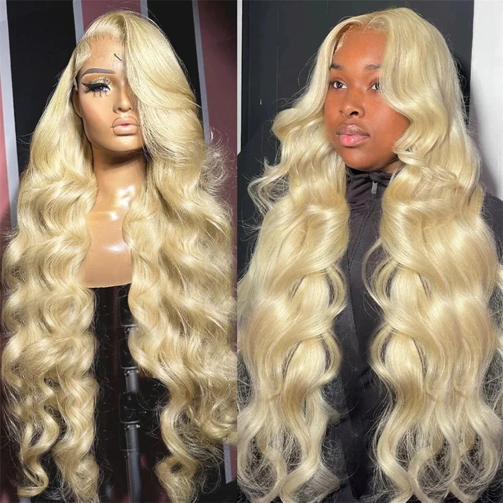 Zilia 13x4 HD Transparent 613 Blonde Body Wave 13x6 Lace Front Human Hair Wigs For Women Brazilian Lace Frontal Wig PrePlucked