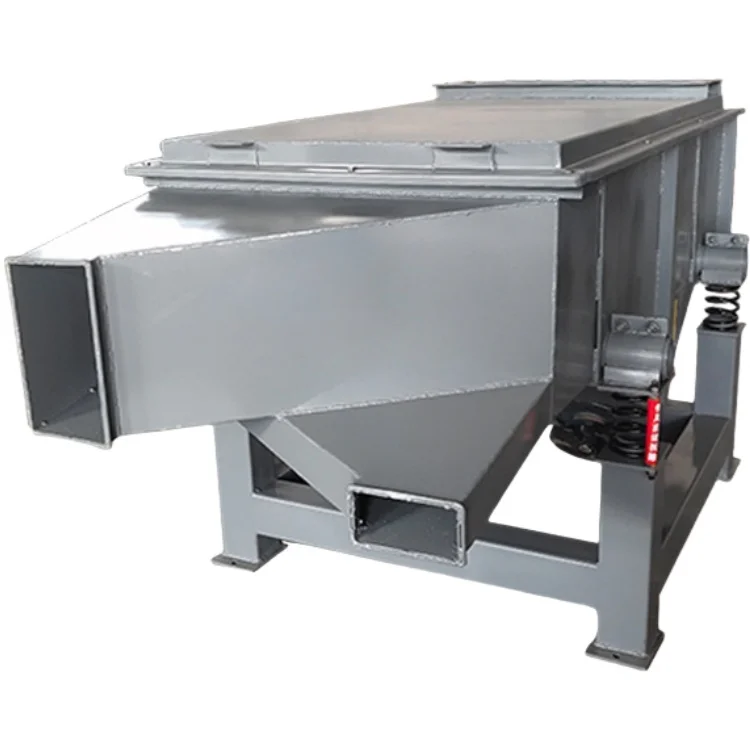 Vibrating Sieve Screen Machine for Drying Quartz Sand Petroleum Coke Wood Powder Grain Particle
