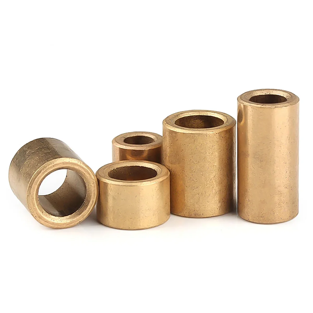 Powder Metallurgy Oil Bearing Copper Brass Sleeve Bearing Sleeve Base Bushing M3-M60