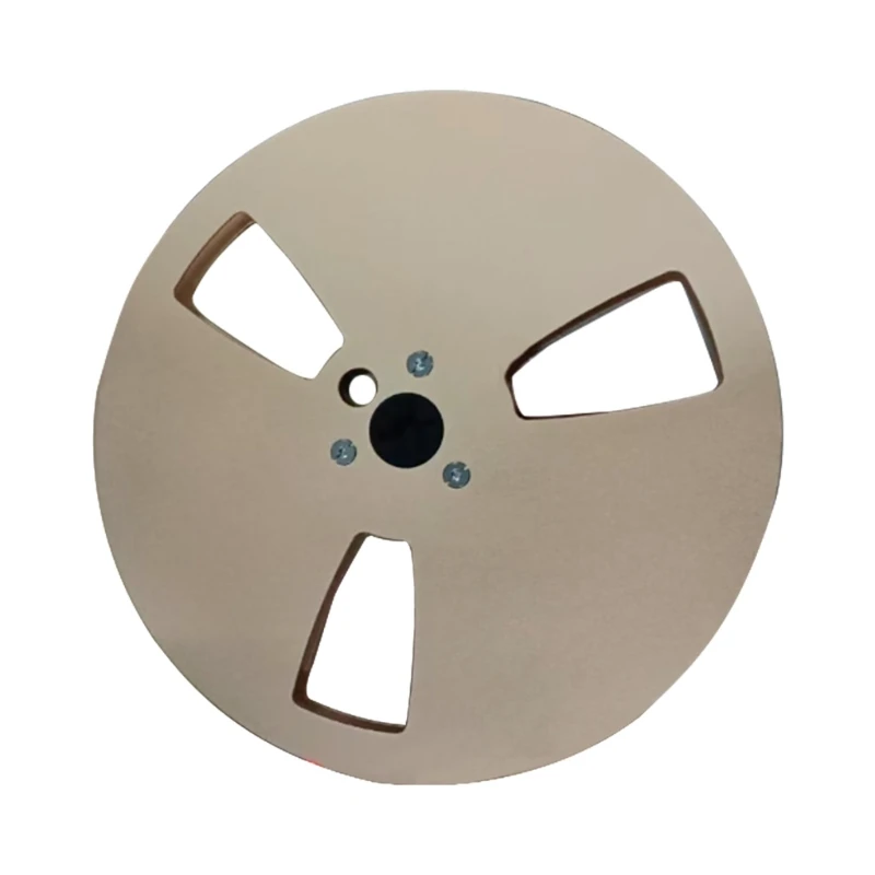 Aluminum Alloy 7inch Empty Open Reel 3 Hole for 1/4 Reel to Reel Tape Recorders