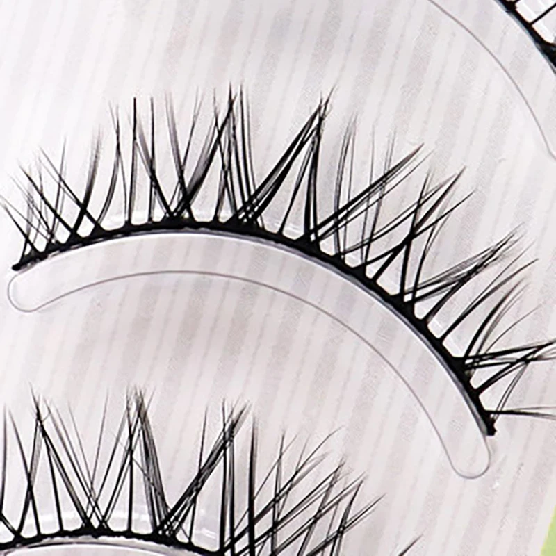 1 set Lange Dicke Falschen Wimpern Natürliche Gefälschte Wimpern Verlängerung Werkzeuge Schwarz Gefälschte Wimpern für Mädchen Augen Make-Up werkzeuge
