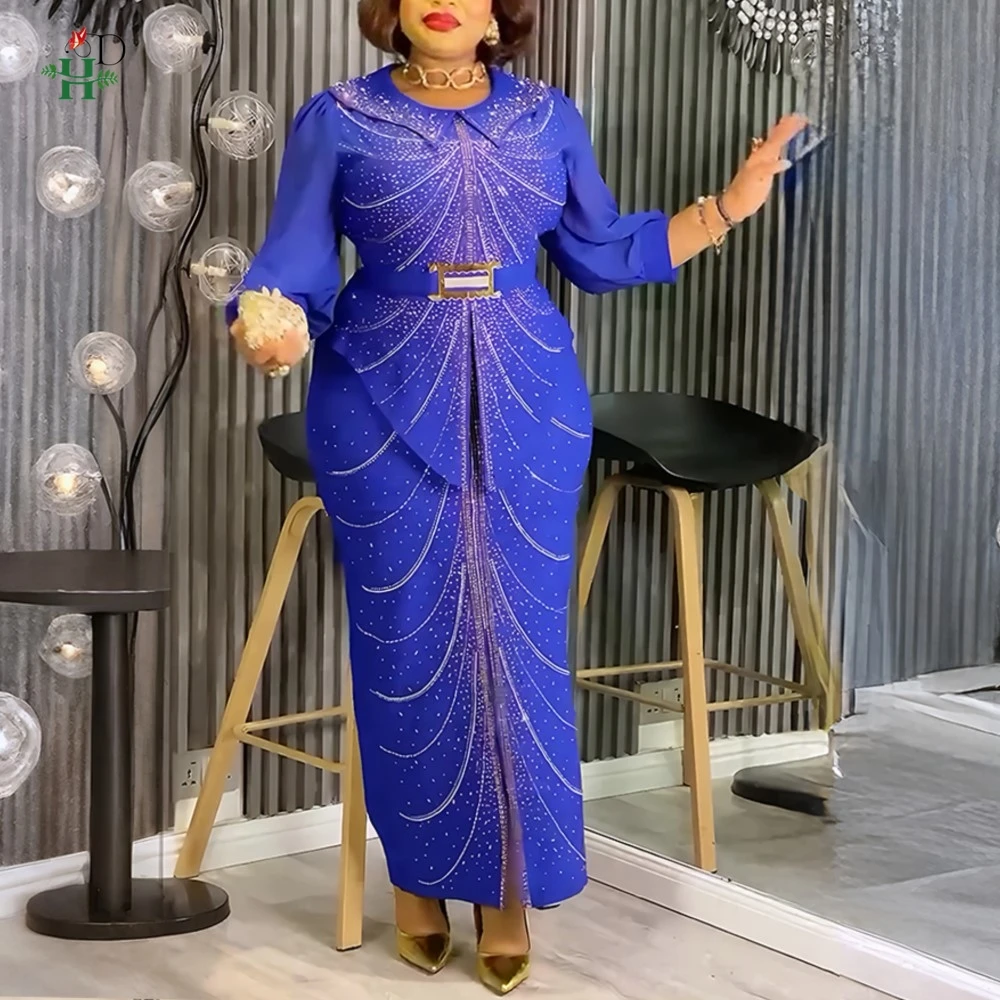 2026 Новые модные африканские вечерние платья для женщин Dashiki Ankara, свадебное вечернее платье больших размеров, элегантное мусульманское платье макси в Турции