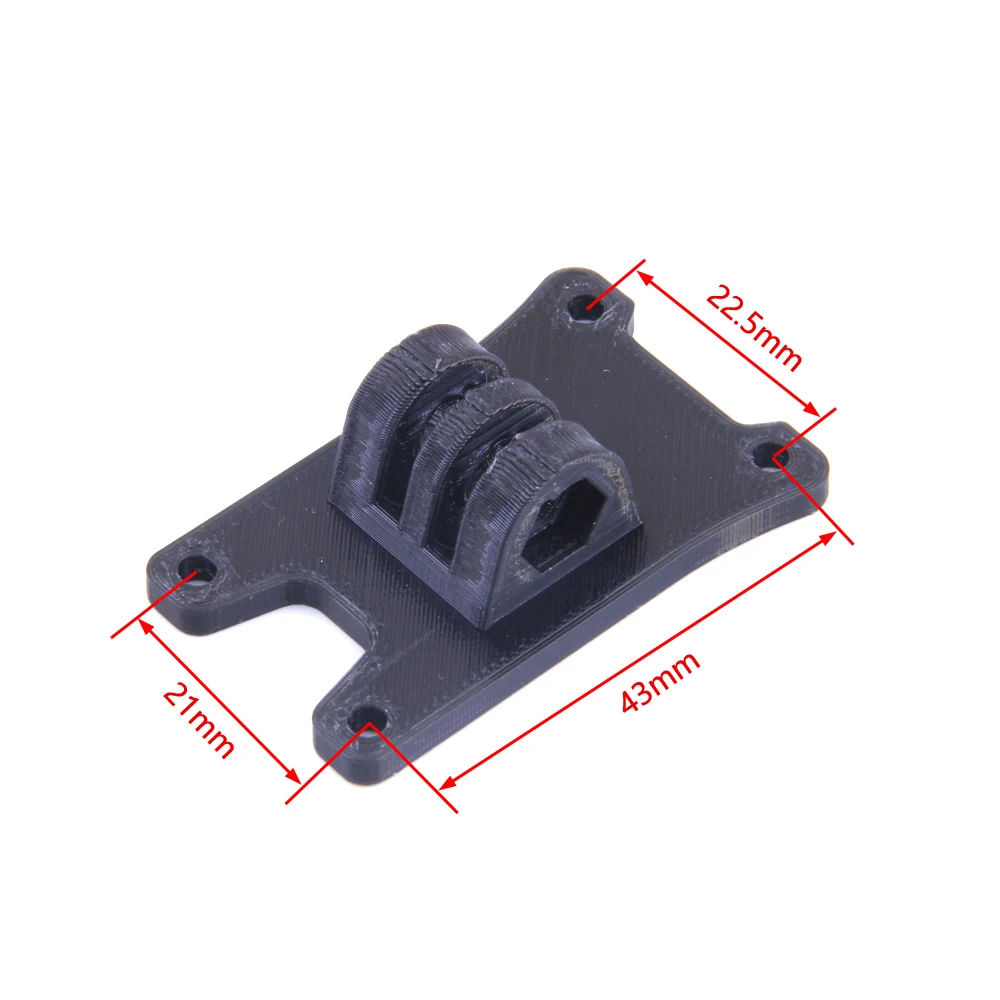 3D Printed TPU Naked GoPro Camera Fixed Seat Bracket CLOUD 149 HD Frame Camera Mount Holder for 3Inch FPV Drone Quadcopter