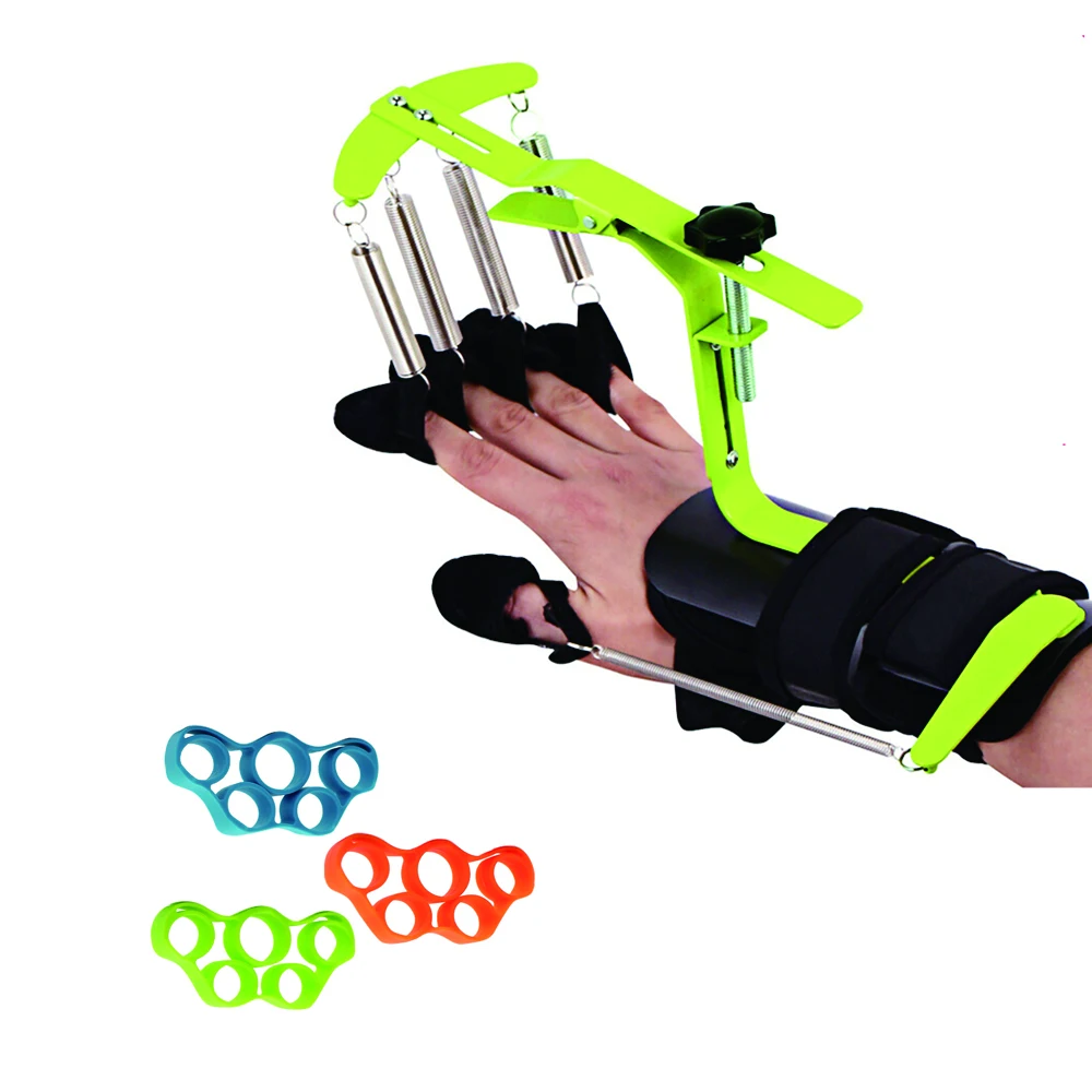 Hand posture corrector physiotherapy rehabilitation training dynamic wrist finger orthosis for apoplexy hemiplegia tendon repair