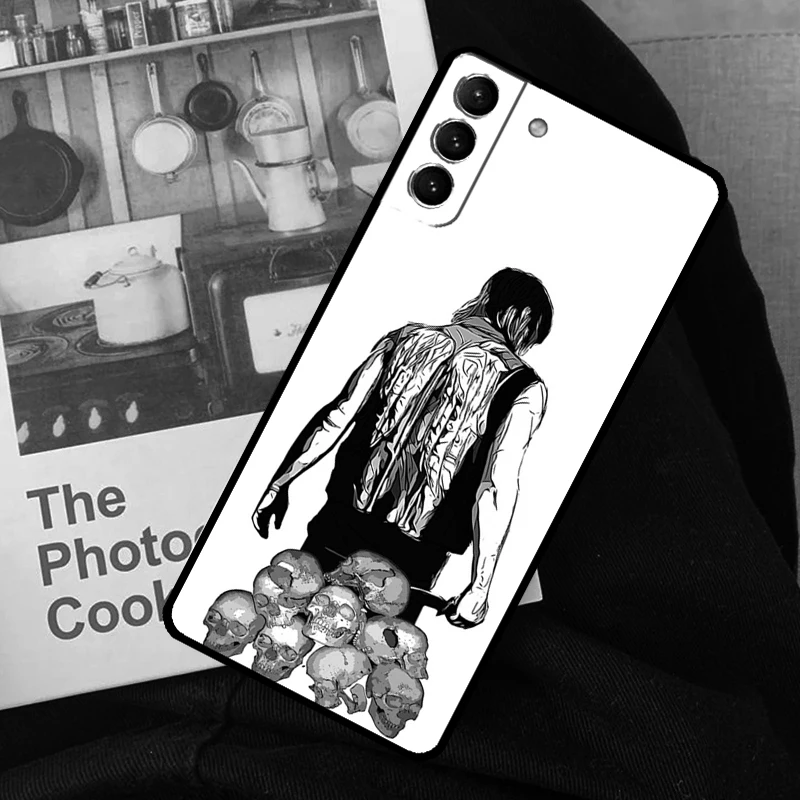 حافظة هاتف Daryl Dixon The Walking Dead لهاتف سامسونج جالاكسي S24 S22 S23 Ultra S20 S21 S24 FE S9 S10 Plus Note 10 20 Ultra